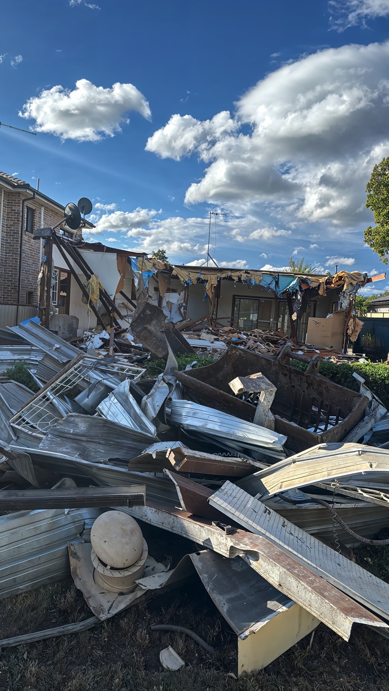 Complete Site Clearance - during