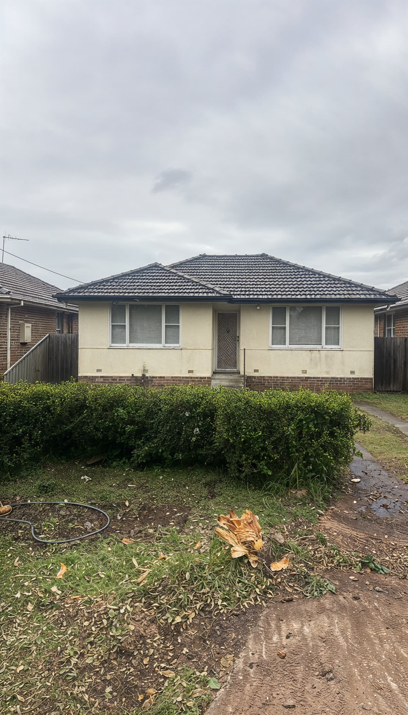 Residential Demolition - before